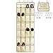Ziz Home Over The Door Shoe Organizer | 24 Large Pockets with 4 Hooks | Heavy Duty Fabric | Hanging Shoe Rack Over The Door | Hanging Shoe Organizer for Closet Shoes Storage | Hang On Behind Back