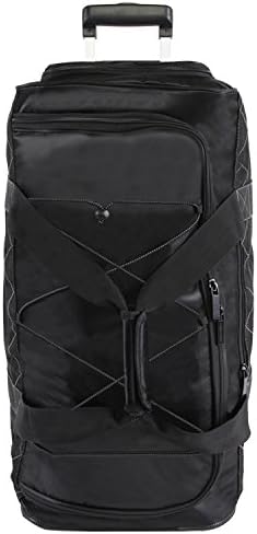 Perry Ellis Men's Extra Large 35" Rolling Duffel Bag-A335, Black/Grey, One Size 10 Perry Ellis Men's Extra Large 35" Rolling Duffel Bag-A335, Black/Grey, One Size