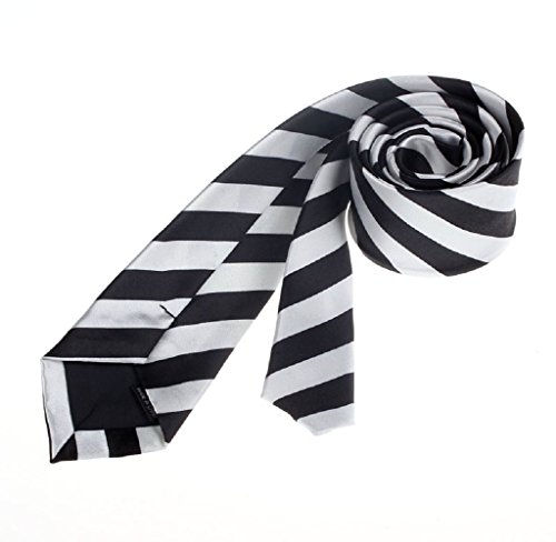 Corbata para hombre flaco cuello estrecho y para fiesta