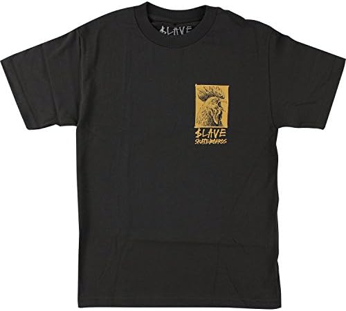 Slave Skateboards Courage Asphalt Grey Men's Short Sleeve T-Shirt - Small