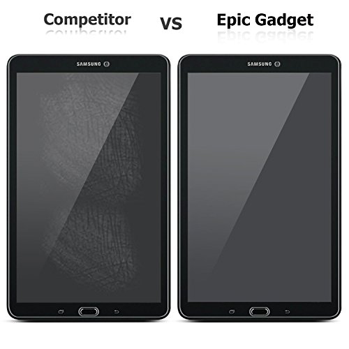 Galaxy Tab E 8.0 Screen Protector, EpicGadget(TM) Ultra HD Crystal Clear Bubble Free Anti Fingerprint Anti Scratch 9H Hardness Tempered Glass Screen Protector For Galaxy Tab E 8.0 SM-T377A/P/R/T/V
