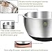 Wildone Stainless Steel Mixing Bowls, Nesting Bowls with Airtight Lids, Measurement Marks, Non Slip Silicone Bottoms, for Easy Mixing & Prepping - Set of 6