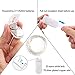 HOMELYLIFE 15 Pack Fairy Lights 7ft 20 LED Battery Operated String Lights Firefly Lights Waterproof Silver String Wire Lights for DIY, Wedding, Party, Christmas Decoration (Warm White)