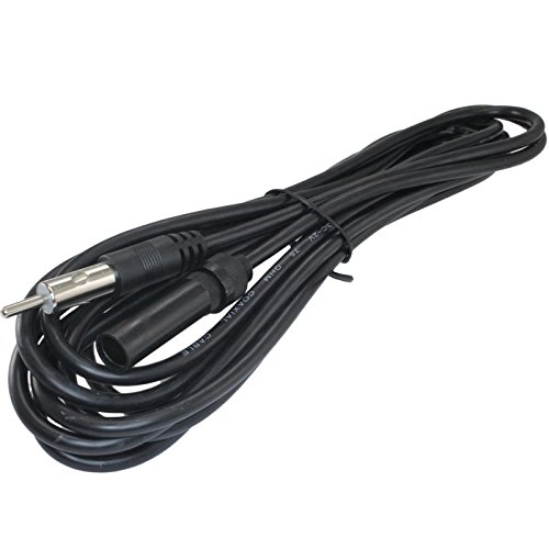 Yovus Antenna Extension Cable Compatible with Motorola Style Radio Plug (12 ft)