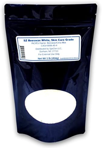 SZ Beeswax White, Skin Care Grade, 1 lb