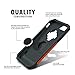 Rokform iPhone 8 & 7 Rugged Series Military Grade Magnetic Protective Phone Case with twist lock & universal magnetic car mount (Orange)
