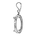 Sterling Silver Penny Bezel 19 mm Coins Prong Back Illusion Edge 1 Cent Coin NOT Included