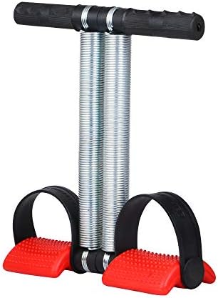 Aadhya Men and Women's Double Spring Tummy Trimmer Abdominal Exerciser Home Gym Equipment Red Color