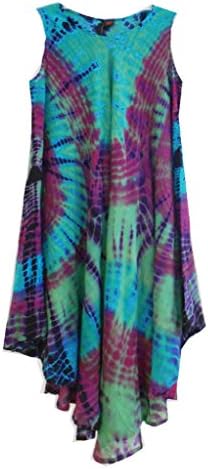 Advance Apparels Long Length CottonTie Dye Dress