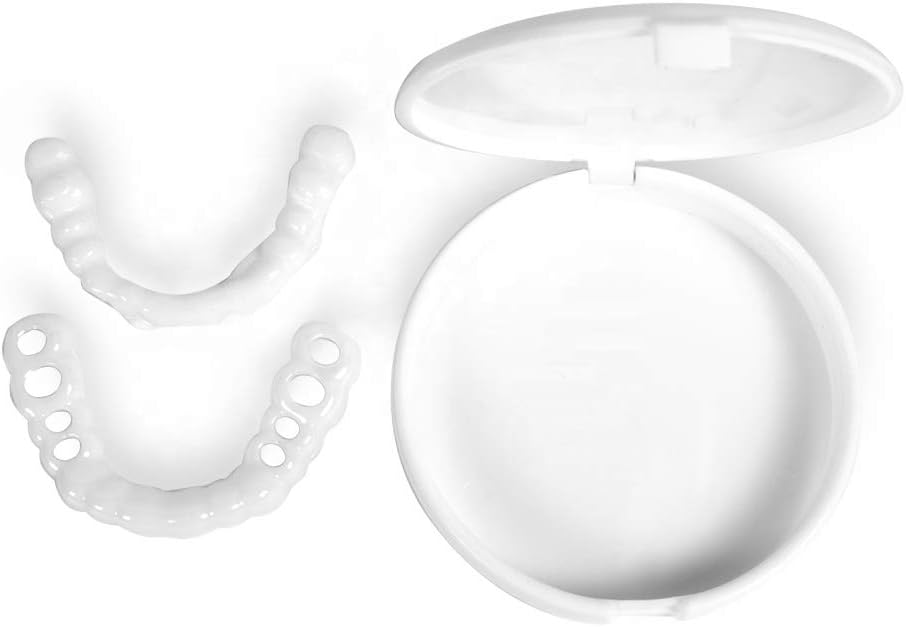 Snap On Smile - Instant Perfect Smile Clip On Veneers (Work for Top Or Bottom) - Perfect Braces and Whitening Alternative No Pain No Shots No Drilling - Perfect Smile in Minutes: Health & Personal Care