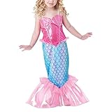Infant Toddler Baby Halloween Clothes Mermaid Kids Girls Dresses Costume (120 (4-5Y))