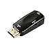 HDMI to VGA Converter, HDMI Male to VGA Female with Audio Adapter Male to Female 1080P Video Converter with 3.5mm Audio output for PC , Projector, HDTV, PS3 4, Xbox STB Blu-ray DVD, Digital cam