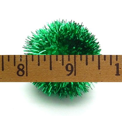 Tuff Kitty Puff Sparkle Ball Cat Toy - 12 Pak