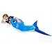Echolife Shark Tail Blanket Super Soft Minky Shark Sleeping Bag for Kids Age 3-12 Years Old - Designed