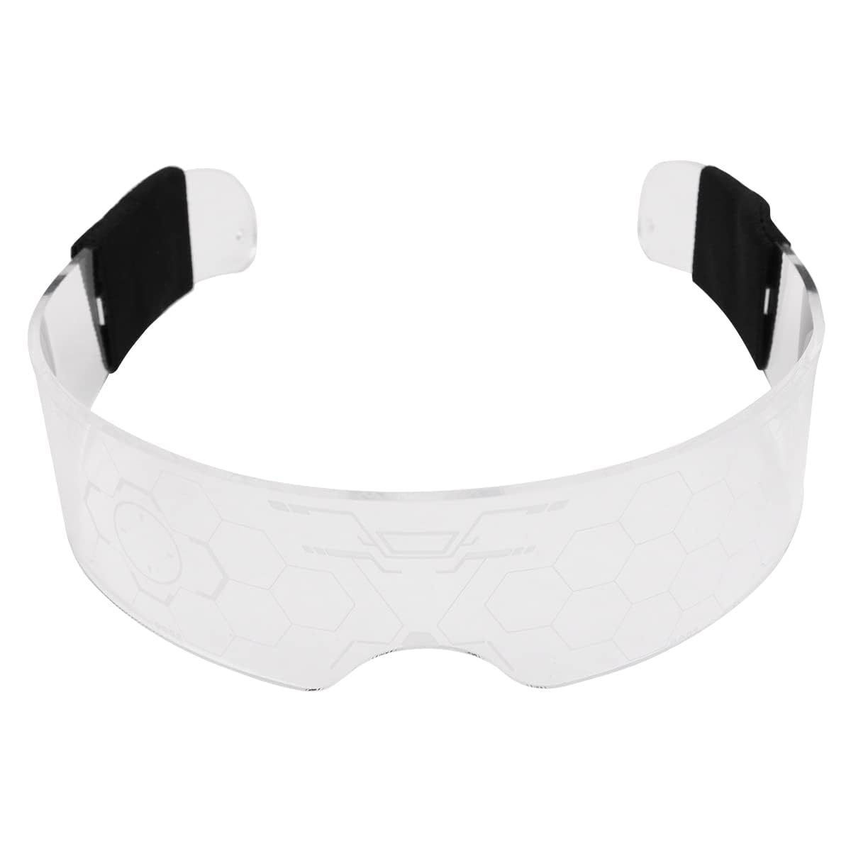 WANGCL Futuristic Glasses Led Party Glasses for The Cyberpunk Style Fit for Halloween Parties Bars Carnivals Dance Performances