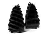 06-10 Dodge Charger SE SXT R/T SRT8 Front Turn Signal Corner Lights - Black Frame / Smoke Lens (2006 2007 2008 2009 2010)