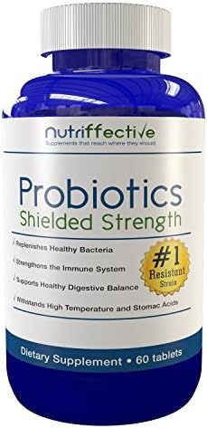 Probiotics Shielded Strength - #1 Resistant Strain - More Effective Than Most “50 Billion CFU” Products - No Need to Be Refrigerated - Good for Men & Women - Dr. Oz and Others Recommend Probiotic Products - Best Support & 100% Money Back Guaranty