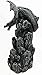 Ebros Gift Dark Smoky Mountain Chernunos Black Dragon Statue with Backflow Incense Cone Tower Burner Feature Medieval Renaissance Fantasy Myth and Magic Figurine