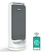 TENDOMI WiFi Smart Air Purifier with True HEPA, Fan Air Purifiers for Home, Bedroom, Office, Dual-Fan Quiet Air Cleaner for Pet, Dust, Allergies, Timer&Schedule, 6-Color Night Light, 12 Timer