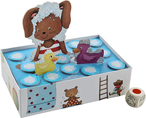 HABA My Very First Games - Bubble Bath Bunny Memory & Matching Game (Made in Germany) - //coolthings.us
