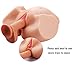 Realistic Pussy Anal Ass Male Masturbator with Sucking and Vibrating Device for Intense Stimulation,Life Size Sex Toy with Two Holes for Male Masturbation (Upgrade)