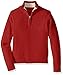 Nautica Boys' Zip Neck 'Freeport' Quarter Zip Sweater