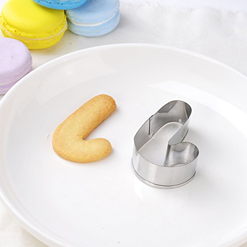 GWHOLE 26 Pcs Cookie Cutters Set, Mini Animal Unicorn Classic Shape Cutters for Kids Easter Holiday - Thumbnail 6