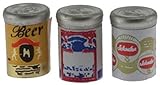 Dollhouse Miniature Beer Cans