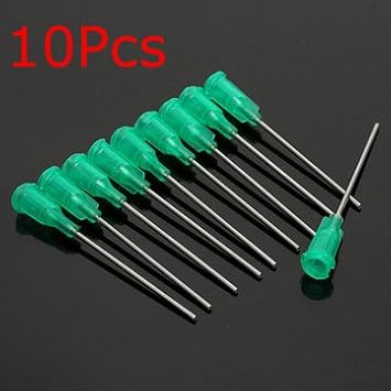 Buy Generic 10pcs 18gauge Dispensing Syringe Needle Tip Blunt Luer Lock 1 5inch Online At Low Prices In India Amazon In