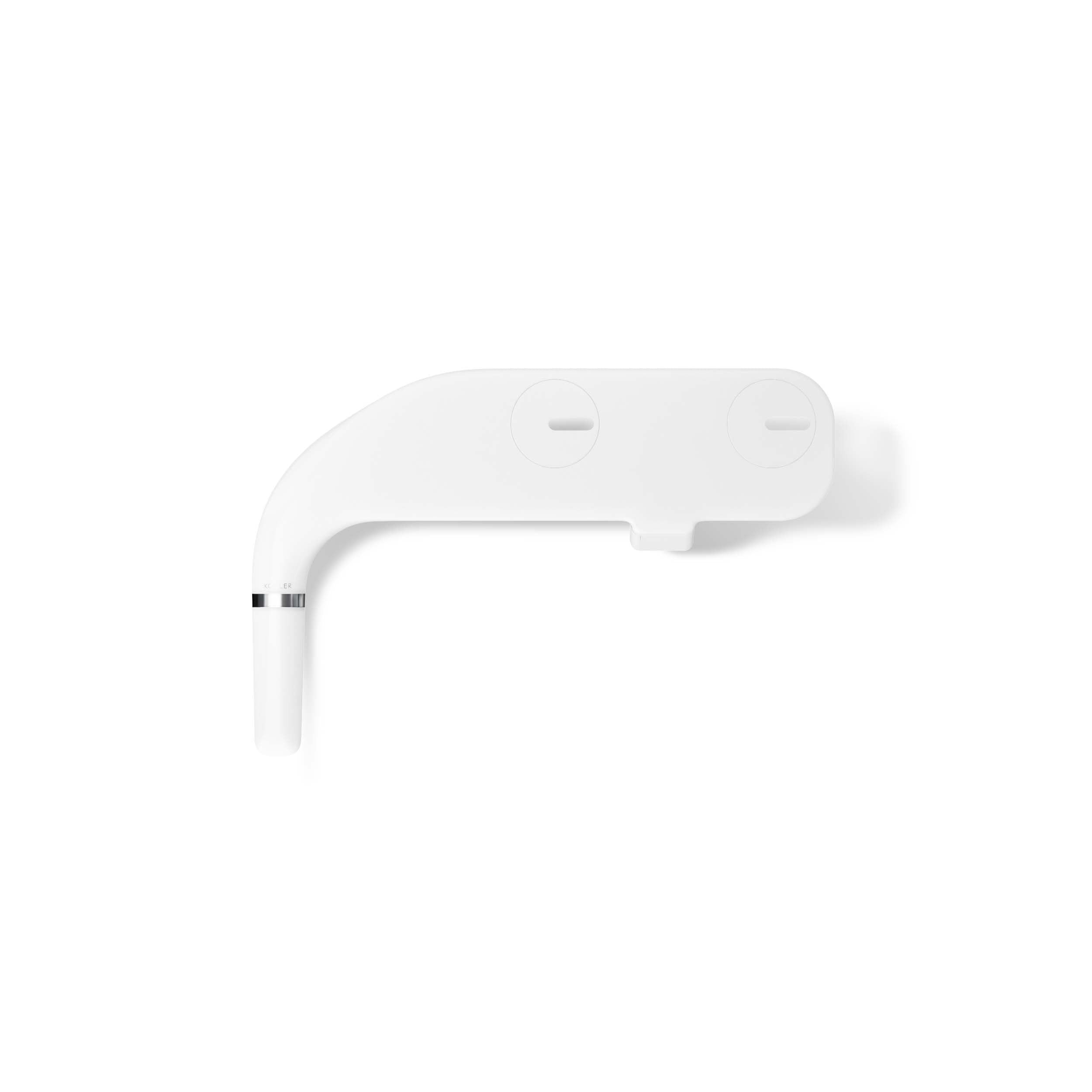 Kohler PureWash M100 Manual Elongated Bidet Attachment For Toilet Seat, Adjusts Water Pressure, Dual Self-Cleaning Wands, Fits Most Toilets, Front or Rear Spray Option
