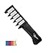 Maydear Temporary Hair Chalk Comb - Non Toxic Hair Color Comb and Safe for Kids - White