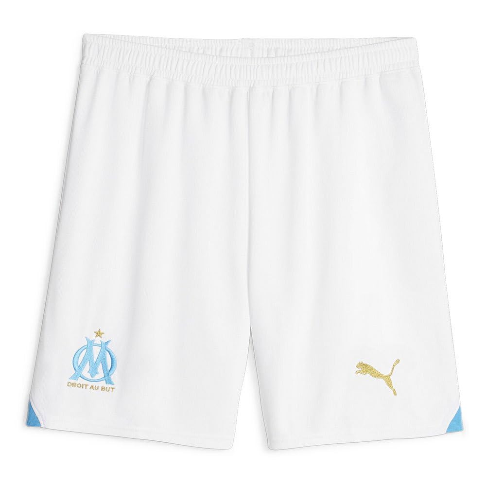 Olympique de Marseille Season 2023/2024 Official Home Shorts Unisex Puma Shorts XXL