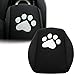 Yoursme Center Console Cover Neoprene Armrest Pad Cushion Protector Fit for Jeep Wrangler JK Sahara Sport Rubicon X & Unlimited 2011-2018 with Dog Paw Paws Print Logo
