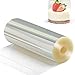 Picowe Cake Collars 5.5 x 394inch, Acetate Rolls, Clear Cake Strips, Transparent Cake Rolls, Mousse Cake Acetate Sheets for Chocolate Mousse Baking, Cake Decorating