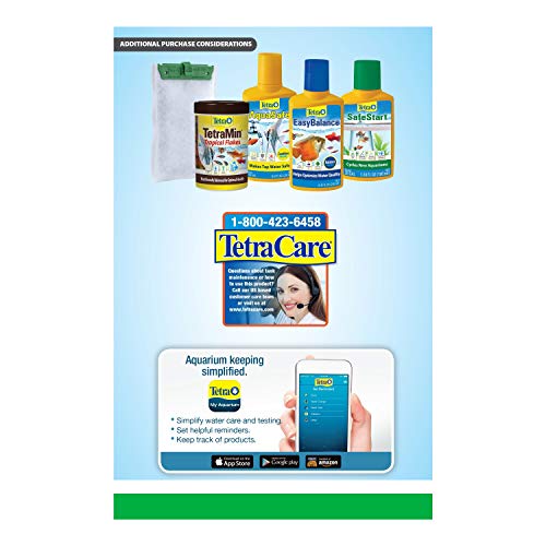 Tetra Whisper IQ Power Filter 10 Gallons, 105 GPH, with Stay Clean
