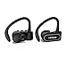 True Wireless Earbuds Bluetooth Headphones Sport Earphones in Ear with Mic Bluetooth CSR 4.2 Stereo Sweatproof Noise Cancelling Cordless Headset Running Sport Gym Soft Earhooks (Black)