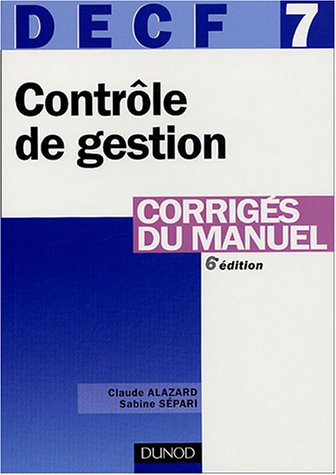 Contrôle de gestion