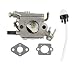 MOTOKU Carburetor for Husqvarna 123C 123LD 223L 223R 323C 323L 323R 325C/CX 325RJX 326LS 326LDX 325RXT 327ES 327LDX Trimmer Carb primary