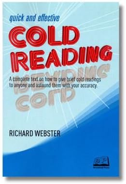 Murphy's Magic Supplies, Inc.Quick and Effective Cold Reading by Richard Webster | Book