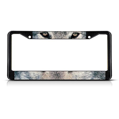 Wolf License Plate Frames | Wolf License Plate Frame