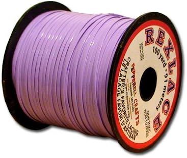 Springfield Leather Company's Rexlace Lavender Plastic Lace