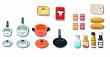 Lundby Smaland Dollhouse Kitchen Accessories
