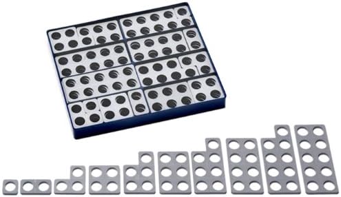 Numicon: Box of 80 Numicon Shapes (Grey)