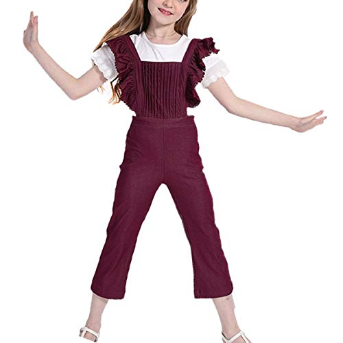 wide leg jean overalls