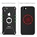 OATSBASF for iPhone 7/8 Bumper, for iPhone 7/8 Case with Finger Ring Holder [2 Screen Protectors] for iPhone 7/8