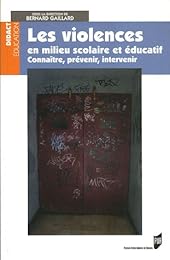 Les  violences en milieu scolaire et éducatif