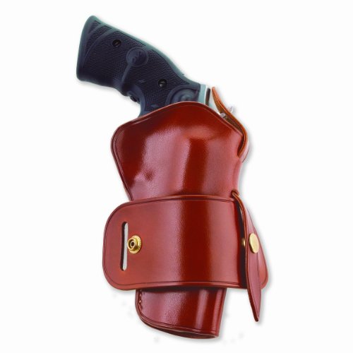 Galco Wheelgunner Belt Holster for S&W L FR 686 4-Inch (Tan, Ambi)