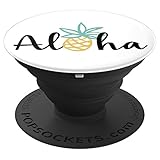Aloha Pineapple Hawaii Hawaiian - PopSockets Grip and Stand for Phones and Tablets