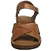 KORK-EASE Women's Myrna Buff on Suede Wedge Sandal