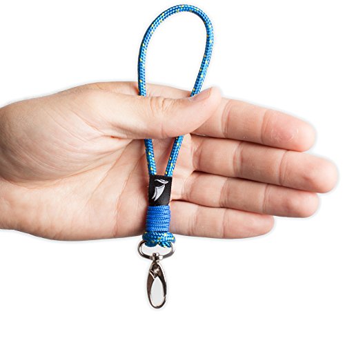 Wind Passion Nautical key chain Nautical gift Marine rope accessories key holder Nautical keychain (Blue lagoon)